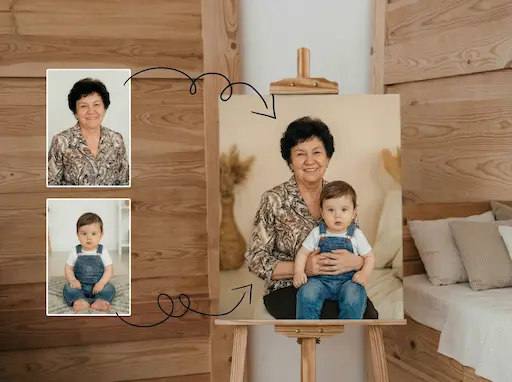 Add Loved One to Photo