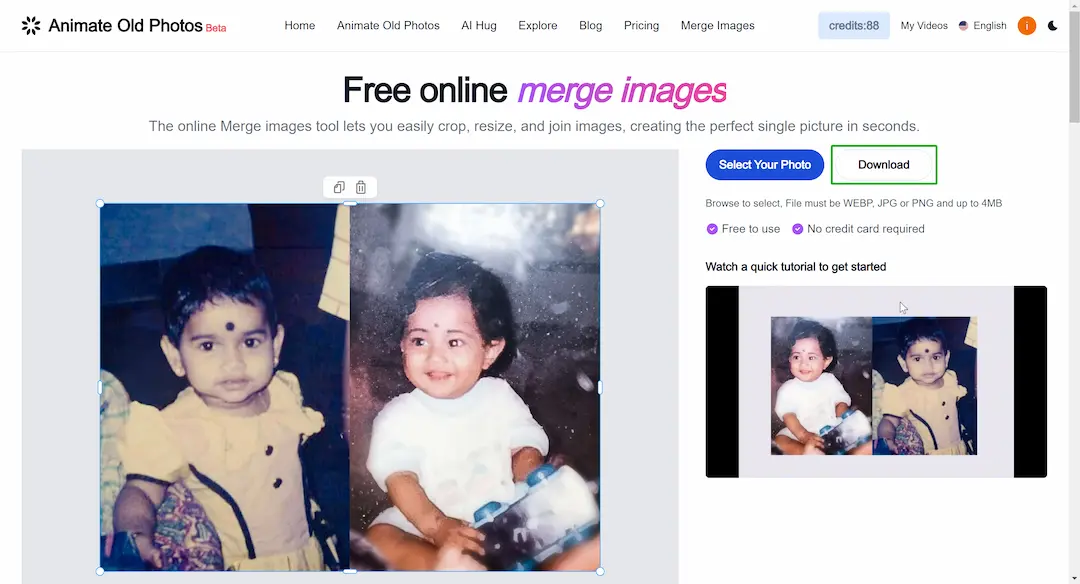 Merge Images